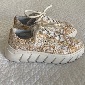 Free People- Catch Me If You Can Crochet Sneakers